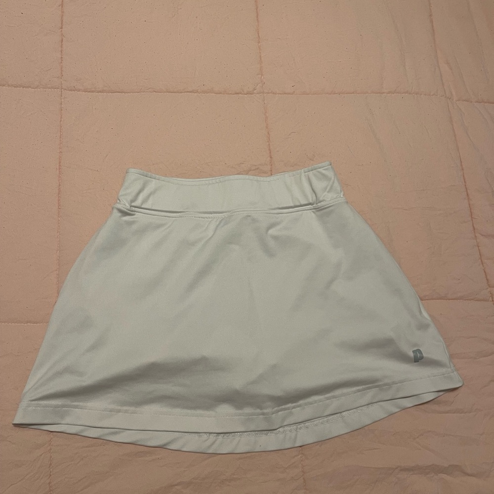 Women's White Tennis Skort